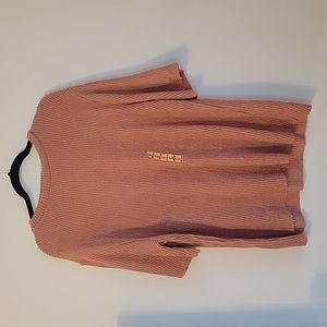 Zara Soft Feel Textured Top - Size Large